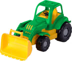 Cavallino klassieke tractor groen, 37cm