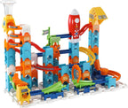 VTech - marble rush rocket set elektronisch m100e knikkerbaan - 79 onderdelen - incl. 10 knikkers met licht- en geluidseffecten - cadeau - speelgoed 3 tot 12 jaar