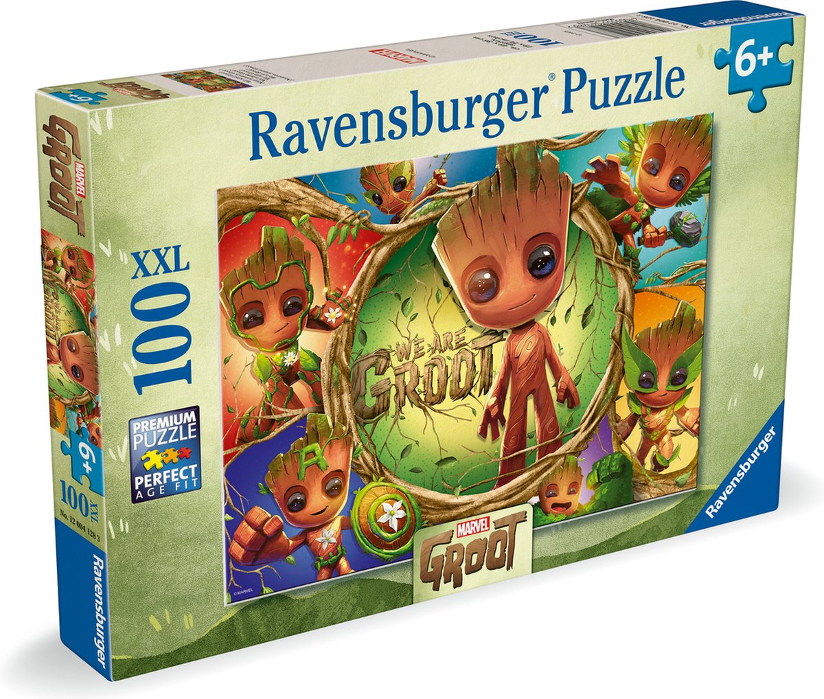 Ravensburger - legpuzzel xxl marvel groot 100st.