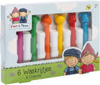 Bambolino fien teun waskrijtjes - creatief speelgoed - tekenen voor peuters, kleuters - boerderij dieren - toys - vanaf 3 jaar