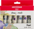Amsterdam standard series acrylverf parelmoer set | 6 × 20 ml
