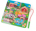 BIGJIGS - BIGJIGS magnetische doolhof spel - boerderij