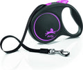 Flexi - rollijn black design tape roze