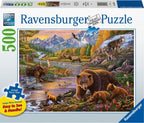 Ravensburger - puzzel wildernis - legpuzzel - 500 stukjes