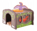 Bigjigs houten t-rex tunnel