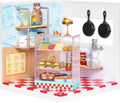 Miniverse ™ make it mini spaces™ pizzawinkel - knutselset - bouwpakket- maak je eigen mini pizzeria