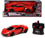JADA - JADA Rc bestuurbare auto fast & furious rc lykan hypersport - 1:17