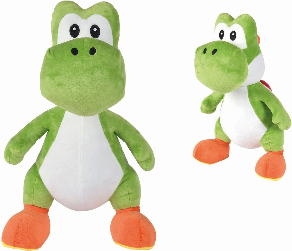 Nicotoy knuffel super mario yoshi groen 50 cm