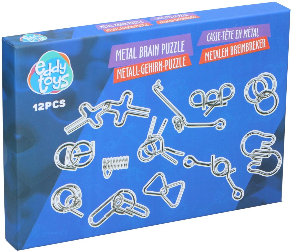 Eddy toys metalen breinbreker 12st