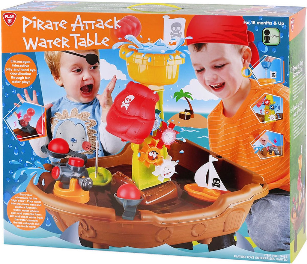 Playgo - go watertafel piratenschip 20dlg.