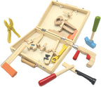 Playwood - wood houten gereedschapskist 12-delig