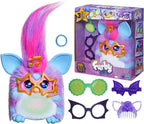 Hasbro - Hasbro furby interactieve knuffel blue razz met accessoires.