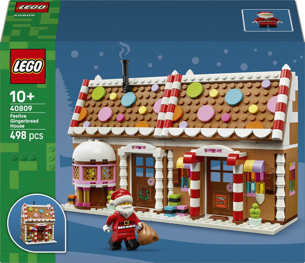 LEGO - kerst 40809 - winters peperkoekhuisje