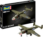 Revell modelbouwpakket militaire voertuigen - 03650 b-25 mitchell easy-click-system plastic - 1:72 - modelbouw