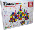 Picasso Tiles - Picasso Tiles Tactic - constructiespeelgoed - magnetic tiles - magnetische tegels - blocks and mirrors set - stem speelgoed - creatief bouwspeelgoed - 152 delig - vanaf 3 jaar