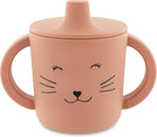 Trixie tuitbeker - mrs. cat - drinkbeker voor baby - antilek beker - voor baby's vanaf 4 maanden - van siliconen - geschikt voor de vaatwasser