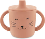 Trixie tuitbeker - mrs. cat - drinkbeker voor baby - antilek beker - voor baby's vanaf 4 maanden - van siliconen - geschikt voor de vaatwasser