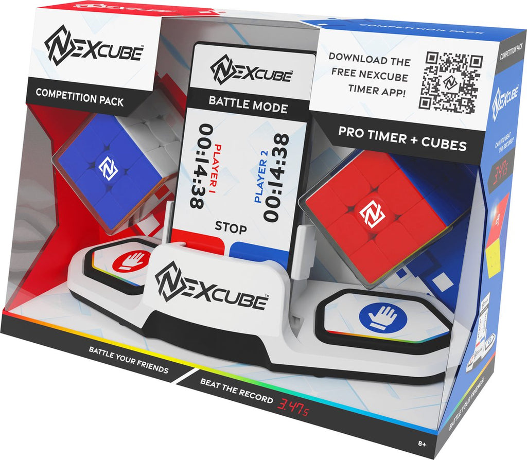 Goliath - Goliath Nexcube competition pack - breinbreker - speed cube - met 2 kubussen en een timer - snelste speedcube op de markt!