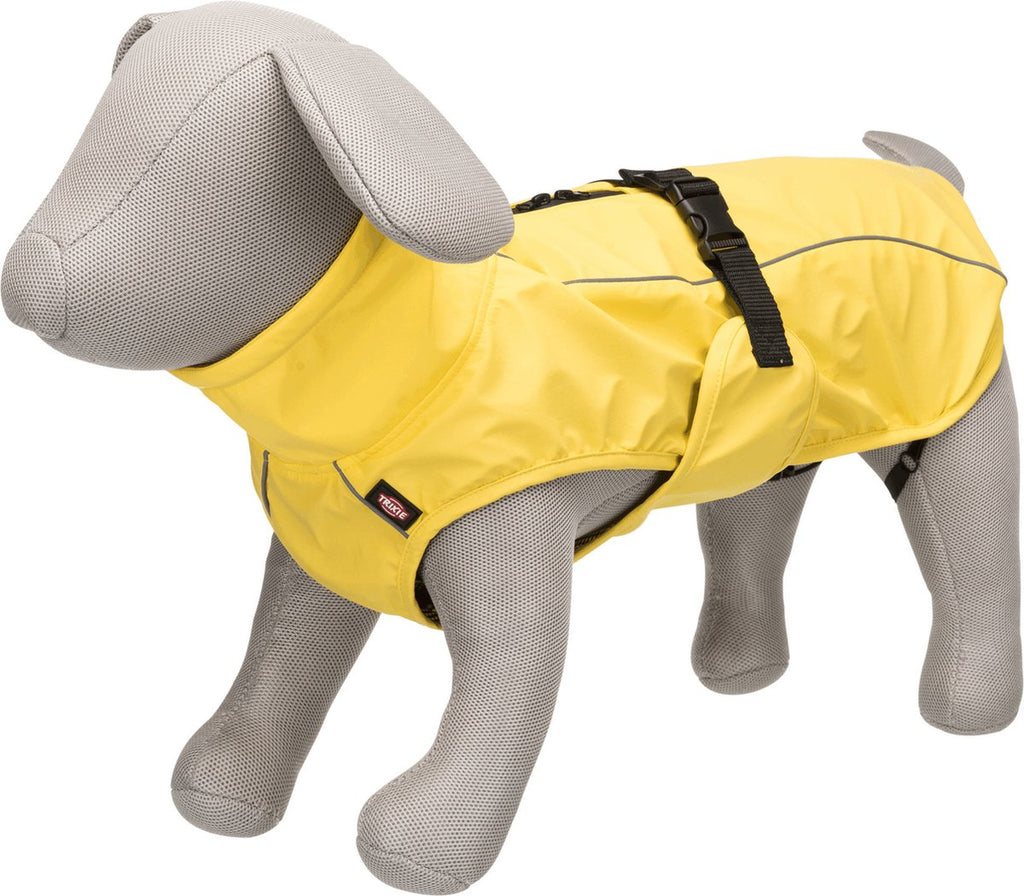 Trixie - regenjas hond vimy geel