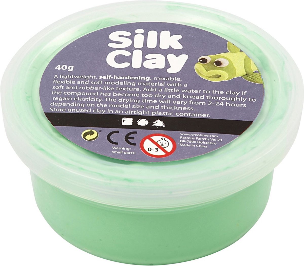 Silk Clay - Silk Clay lichtgroen 40gr