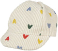 Heless poppenmuts hartjesconfetti, 28-35 cm