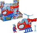 Hasbro - Hasbro Spidey met spidey copter speelgoedhelicopter