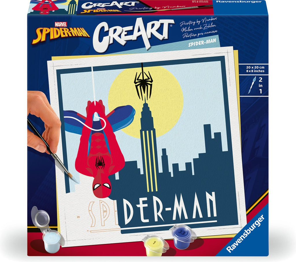 Ravensburger creart schilderen op nummer - marvel spiderman