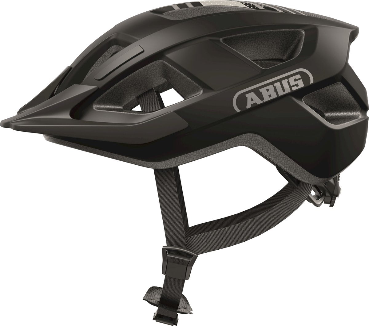 ABUS - ABUS Fietshelm aduro 3.0 race black l - 58-62 cm - zwart - geschikt voor gebruik op elektrische fietsen - stadsfietsen - 320 g