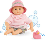 Corolle badpop coralie met badeend - babypop voor in bad, 30cm.