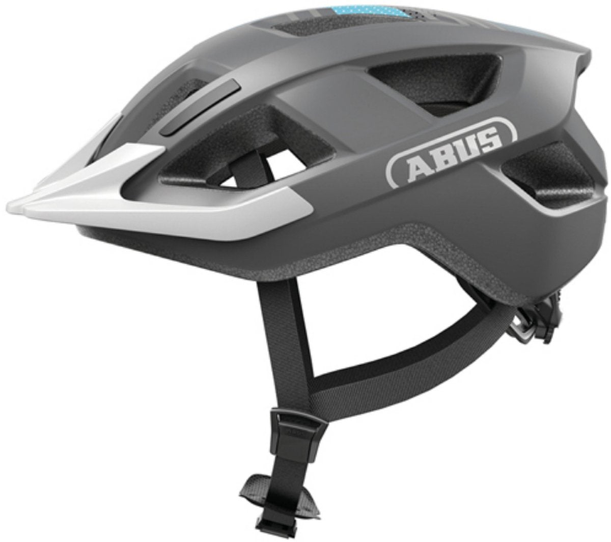 ABUS - ABUS Fietshelm aduro 3.0 race grey m - 52-58 cm - grijs - geschikt voor gebruik op elektrische fietsen - stadsfietsen - 300 g