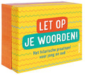 Deltas let op je woorden! kaartspel