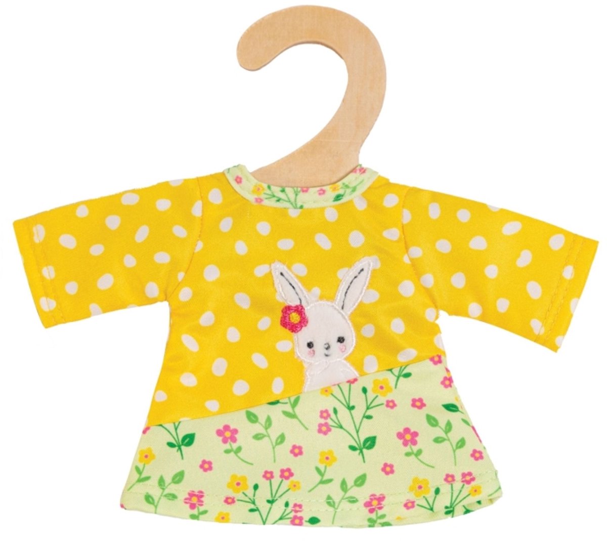 Heless poppen jurkje bunny lou, 20-25 cm