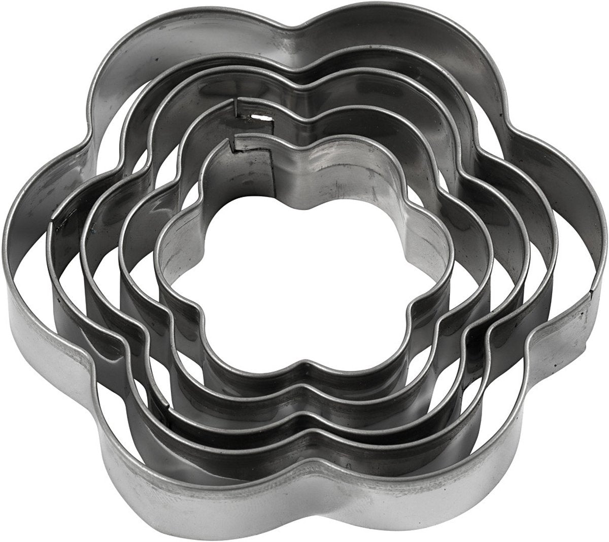Creativ Company - Creativ Company Uitsteekvormen bloem afm 8 cm 5 stuk/ 1 doos