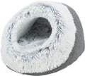 Trixie kattenmand iglo harvey grijs wit-zwart