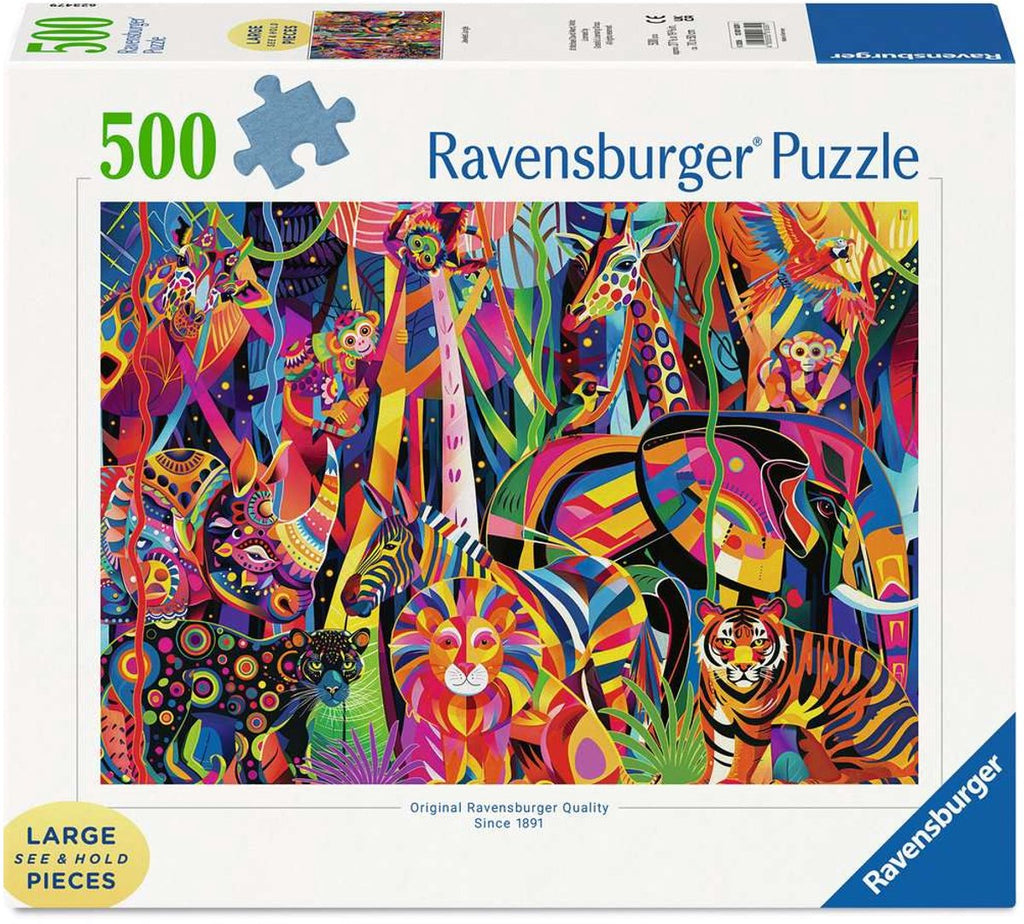 Ravensburger – jeweled jungle – legpuzzel – 1000 stukjes