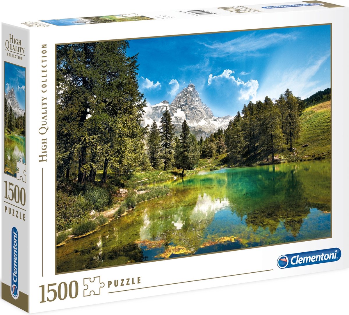 Clementoni - legpuzzel blue lake - 1500st.