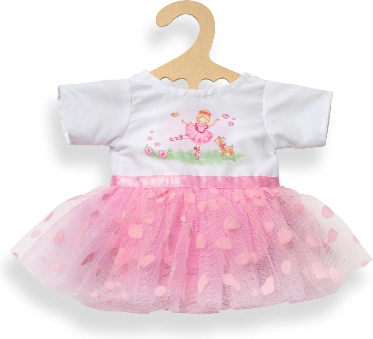Heless - Heless Poppenjurk ballerina 28-35 cm