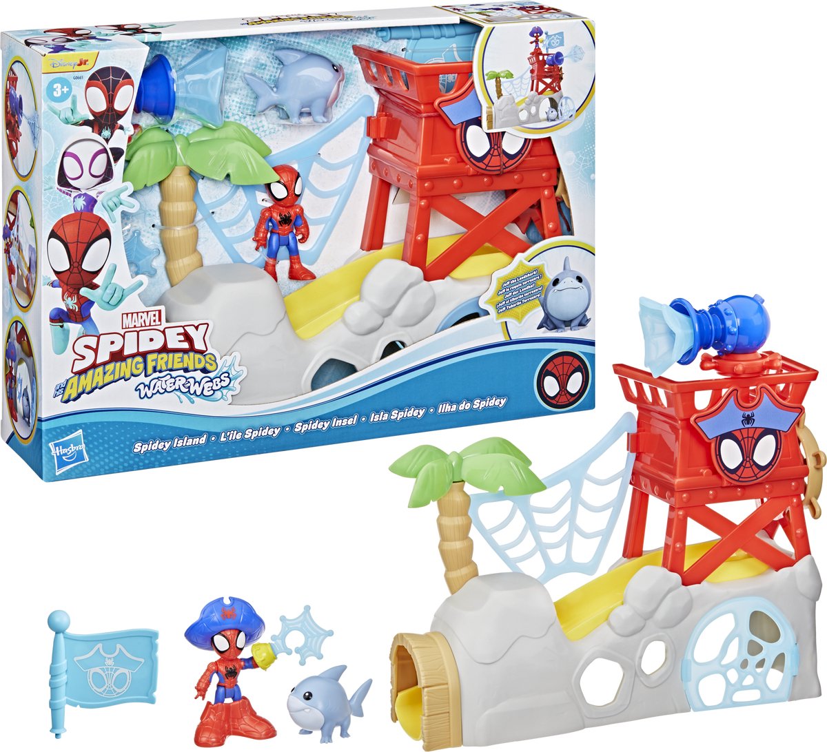 Spidey and his amazing friends spidey water-webs pirateneiland