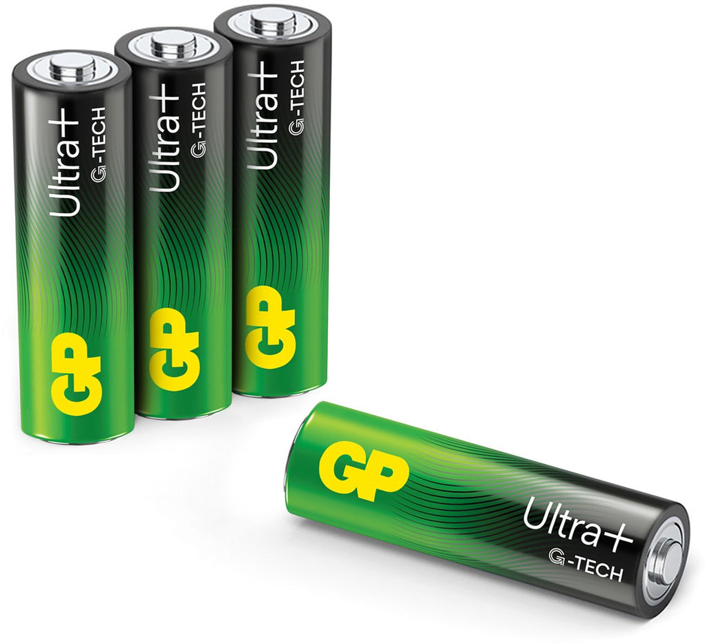 Gp ultra plus alkaline aa-batterijen 4pk