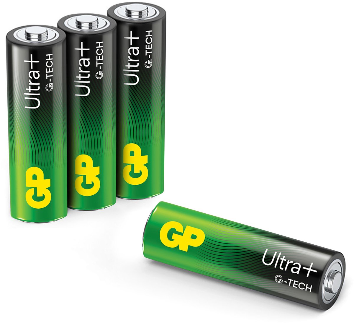Gp ultra plus alkaline aa-batterijen 4pk
