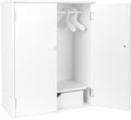 Small foot houten poppen kledingkast 53 cm wit
