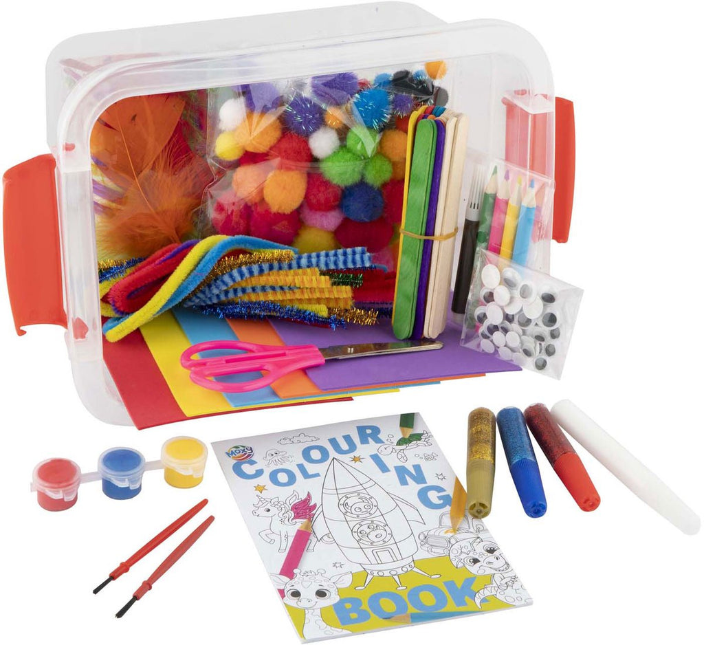 Creative Craft Group - Creative Craft Group Knutseldoos met knutselmateriaal divers 240dlg.