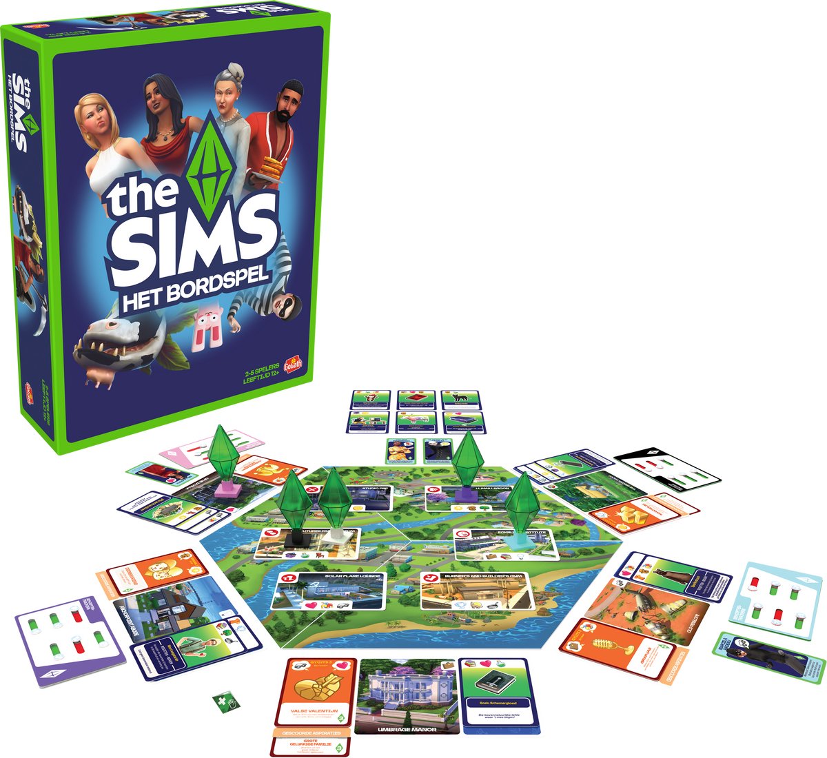 Goliath - Goliath the sims het bordspel - bordspel - familiespel - het bekende videospel voor op je keukentafel