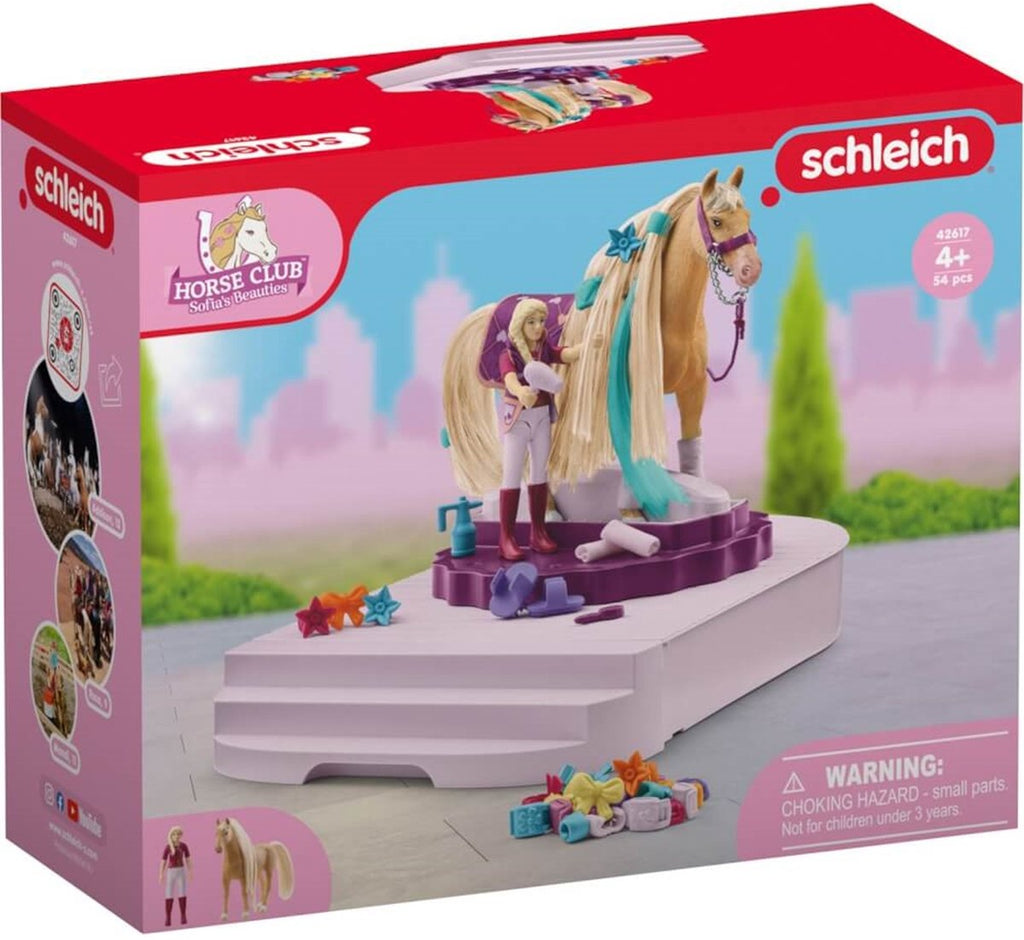 Schleich - horse club sofia's beauties - paardenverzorgingsplek - mode fashion speelgoed - 42617