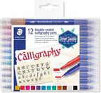 STAEDTLER - STAEDTLER design journey - calligraphy pen duo punt - set 12 st