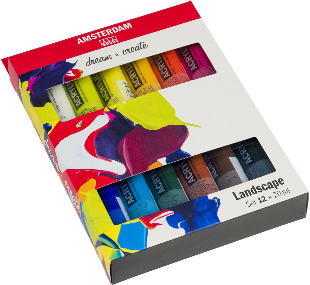 Amsterdam - Amsterdam standard series acrylverf landschap set | 12 × 20 ml