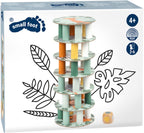 Small foot - houten wiebeltoren safari spel
