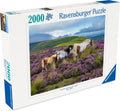 Ravensburger – wilde paarden op de hei – legpuzzel – 2000 stukjes