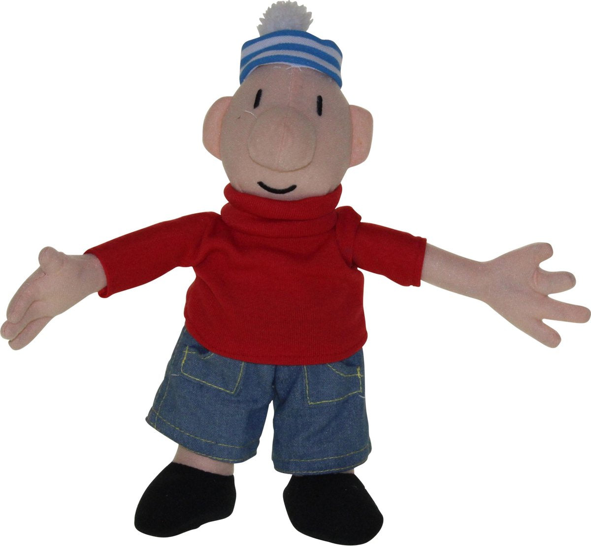 Buurman & Buurman - Buurman & Buurman Buurman en buurman pluche pop - 35 cm - rood