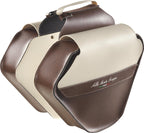Monte grappa dubbele tas 17,5l fashion skay donkerbruin cream